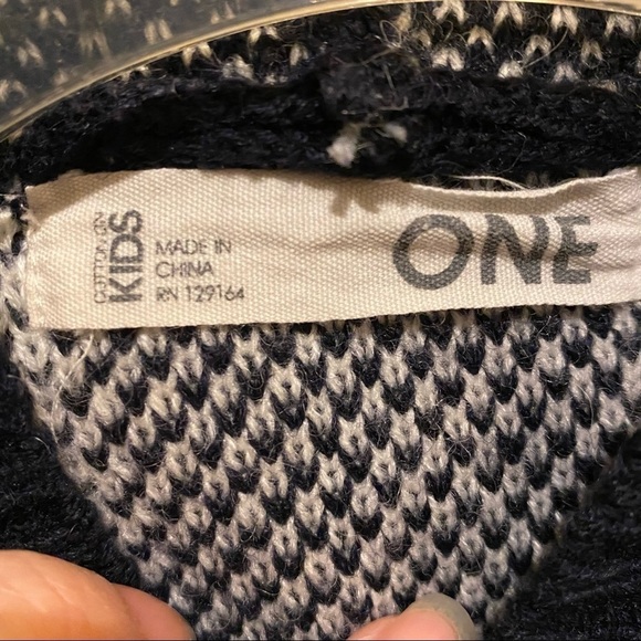 COTTON ON Kids Wool Blend Hoodie Poncho Cover-One Size - Picture 6 of 8